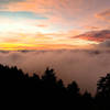 Sunrise from Mount Sterling Firetower.