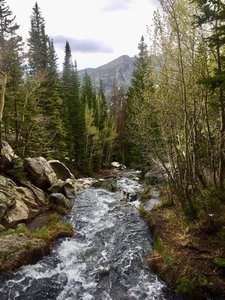 On the way to Emerald Lake