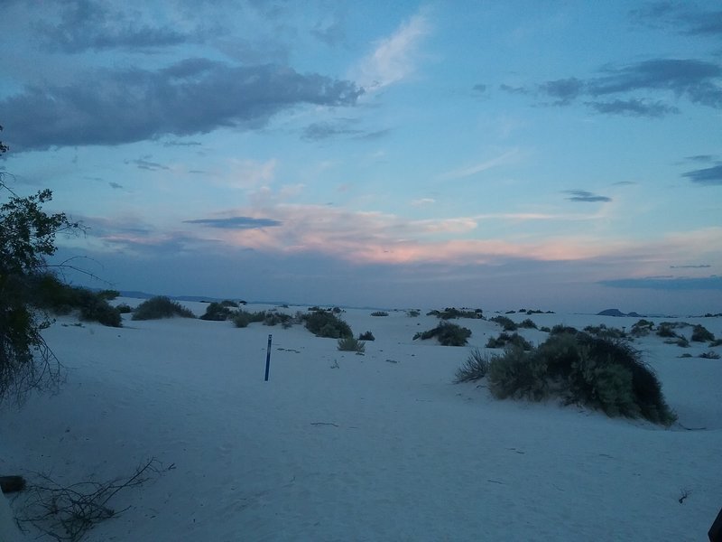 Sunset on thedunes