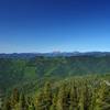 Looking west to Preston Peak in the Siskiyou Wilderness