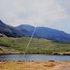 On the back side of Scafell Pike, on the descent back toward the valley and Keswick.