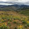 View from top of Willow Creek trail.