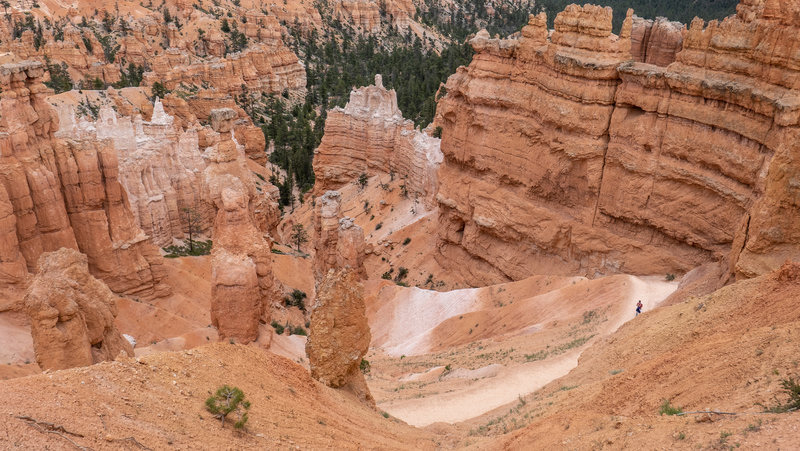 Hiking Bryce Canyon.