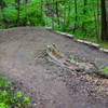 Illiniwek - North Loop Climb switchback.