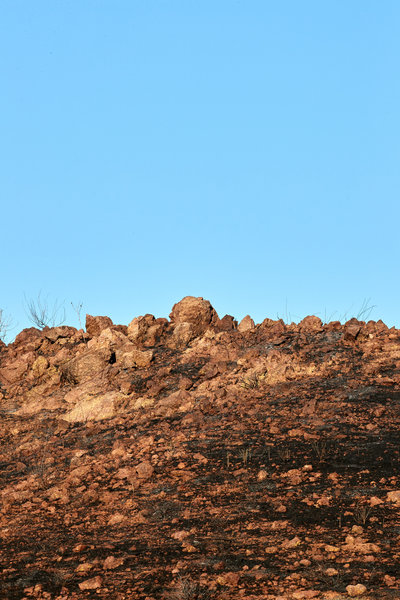 Rocky terrain.