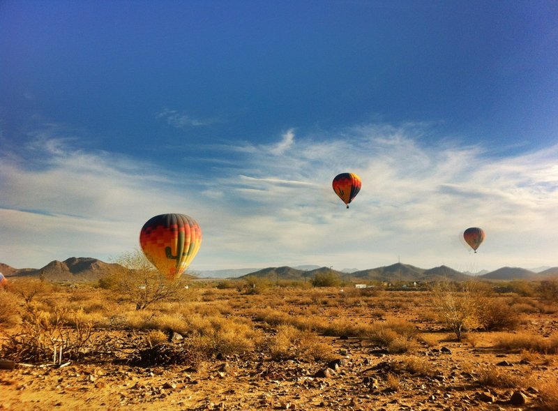 Ballooning in Arizona.