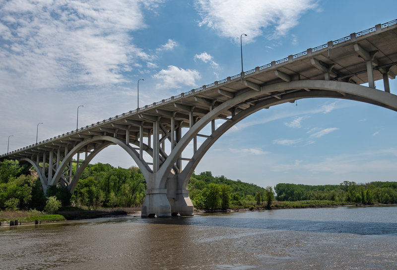 Mendota Bridge (Highway 55) over the Minnesota River - Fort Snelling State Park