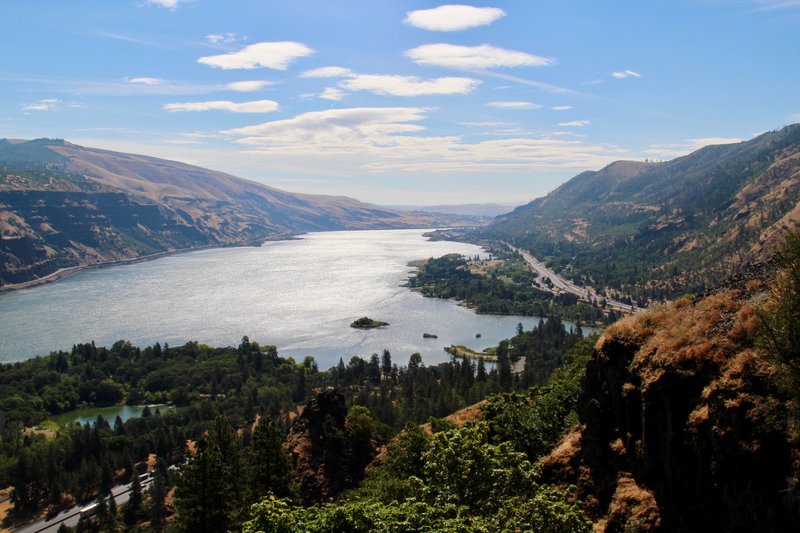 View from Historic Columbia River Highway