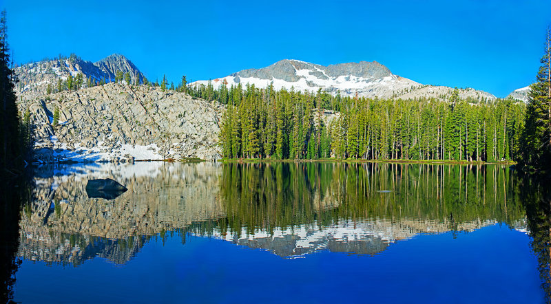 Lower Lady Lake and Madera Peak