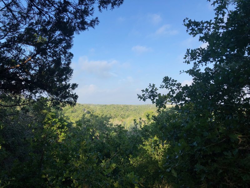 The trail provides many amazing views!