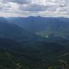 Summit view of the Great Range.