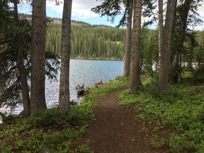 Nice view of the lake.