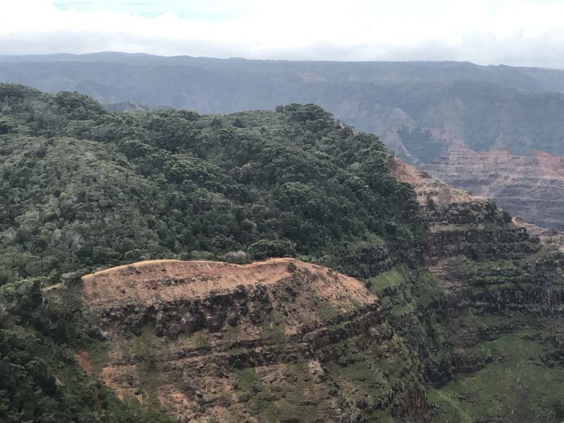 View of Canyon Trail from across the canyon.