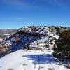 Along the ATV track above Red Wash Canyon.