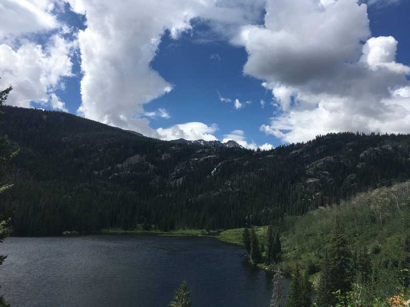 Looking to the end of the lake.