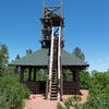 Fire tower at the end of the trail