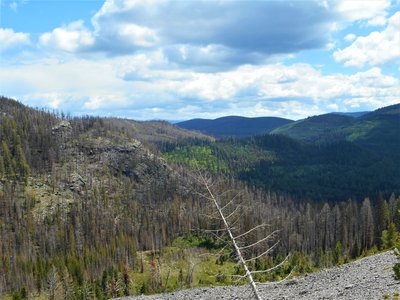 Spectacular view from the trail.