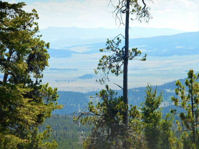 View of the Helmville Valley.