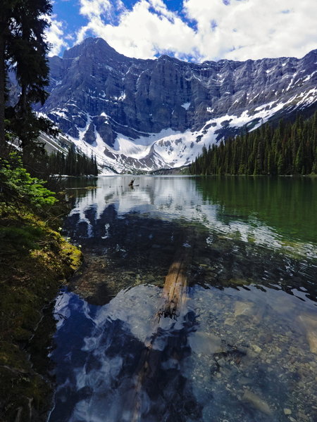 Rawson Lake and Mt. Sarrail.