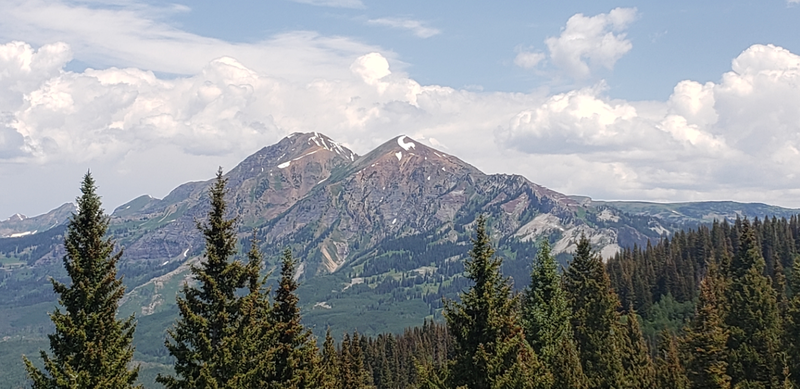 Beautiful view taken from Beckwith Pass via Beckwith Pass Trail.