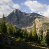 Holy Cross comes into view after you make your way around Notch mountain.