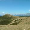 View to the north when climbing to the second Cavell Meadows viewpoint.