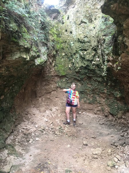 The end of butterfly canyon.