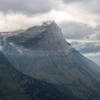 Mount Cannon peaking through the clouds