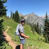 The Ascent to Maple Pass