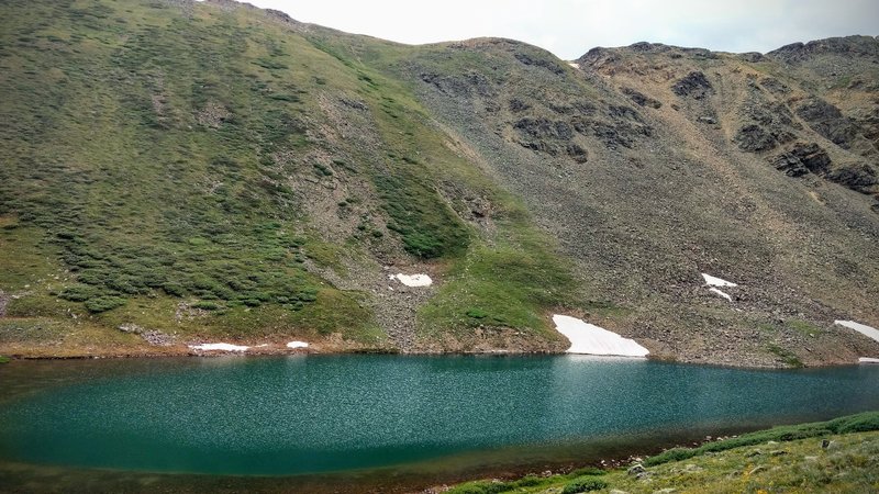 Shelf Lake 2019. The blue tint to the lake this year is real pronounced!