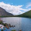 Shelf Lake, looking back toward the valley