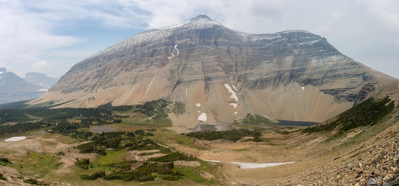 Mount Siyeh and Preston Park.