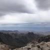 View from scrambling up to the top of Emory Peak.
