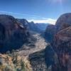 View from Angels Landing