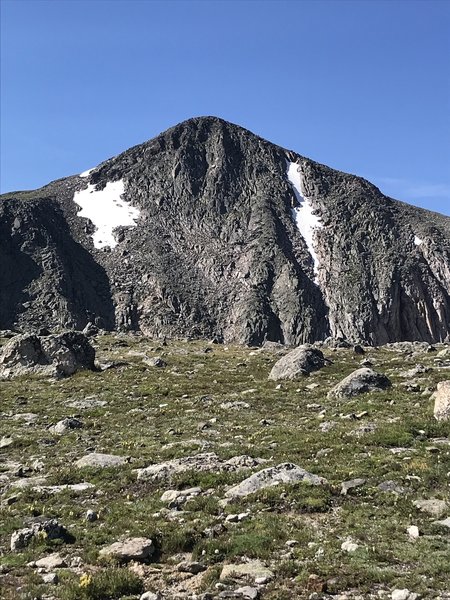 Hallet Peak  from the Flattop trail