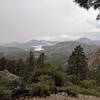 Monsoon storms moving across the Wilderness of Rocks