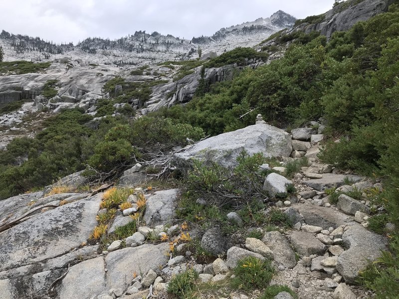 Trail-finding on Boulder Creek Trail