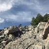 Scrambling in Devil's Marbleyard