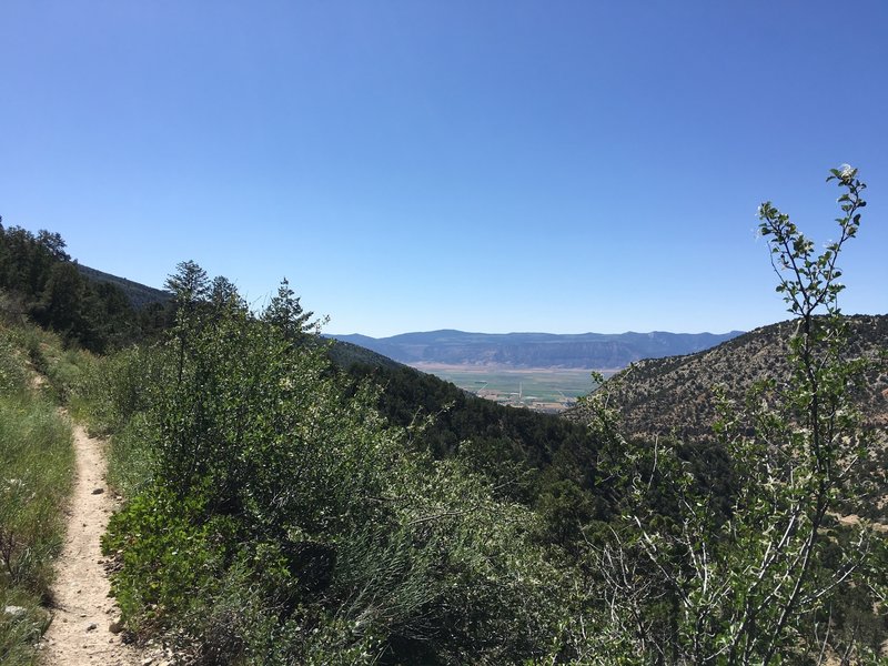 Sanpete Valley from Pioneer Trail