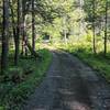 Sections of Tinsley Trail turn to doubletrack, but keeps it's backwoods feel throughout.