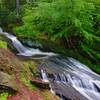 Springtime at a wonderful cascade named Tillman's Ravine in Stokes State Forest, NJ.