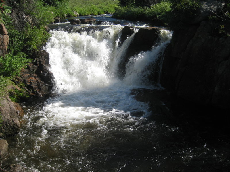 Waterfall on Pine River near Snowslide Trail