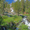 Cascades on Rush Creek near path to Marie Lake