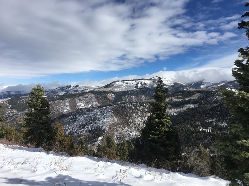 Looking East from Hell Hole Trail