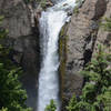 Tower Falls from the overlook.