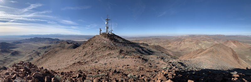 The Approach to Calico Peak