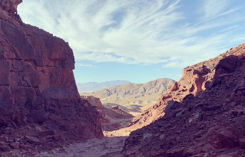 Looking South through Mule Canyon