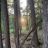 Sunset on the Yellow Perimeter trail.