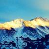 False Peak (left) and O'Malley Peak (right) from Flat Top.