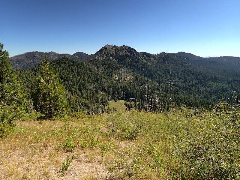 Highrock Mountain from Grasshopper Mountain.